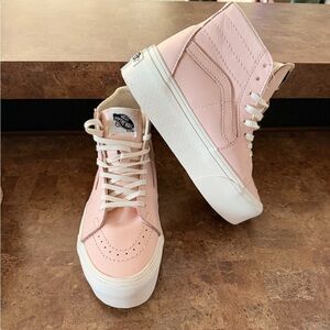 Vans Women's Pink High-Top Sneakers brand new size 5 1/2